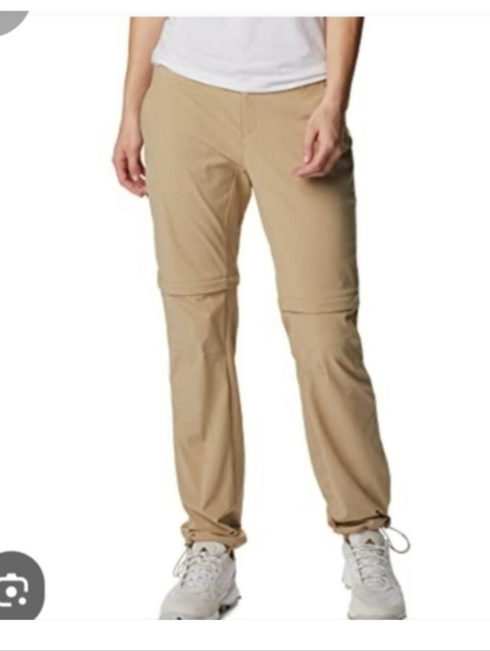 Convertible Khaki Zip-Off Travel Pants Sz 6